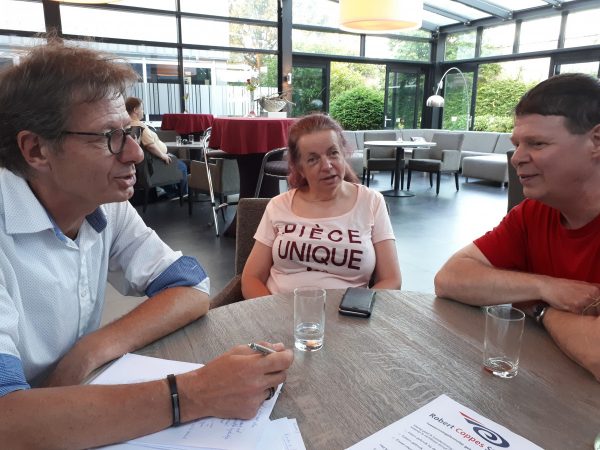 visiebijeenkomst met clienten